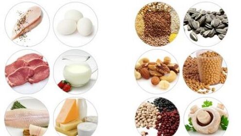 Produkty bogate w białko zwierzęce i roślinne wspomagające męską potencję